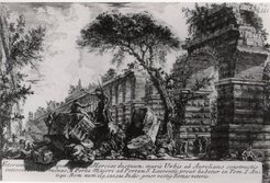 Giovanni Battista Piranesi, Veterum Aquae Marciae ductuum, print, ca. 1762