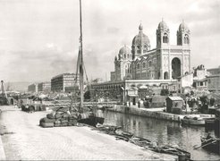 Sainte-Marie-Majeure, Marseille, built between 1852 and 1893, photograph around 1900