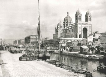 Sainte-Marie-Majeure, Marseille, built between 1852 and 1893, photograph around 1900 Sainte-Marie-Majeure, Marseille, built between 1852 and 1893, photograph around 1900