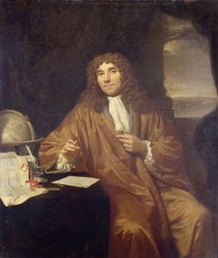 Jan Verkolje, Antoni van Leeuwenhoek, 1680–1686. Amsterdam, Rijksmuseum