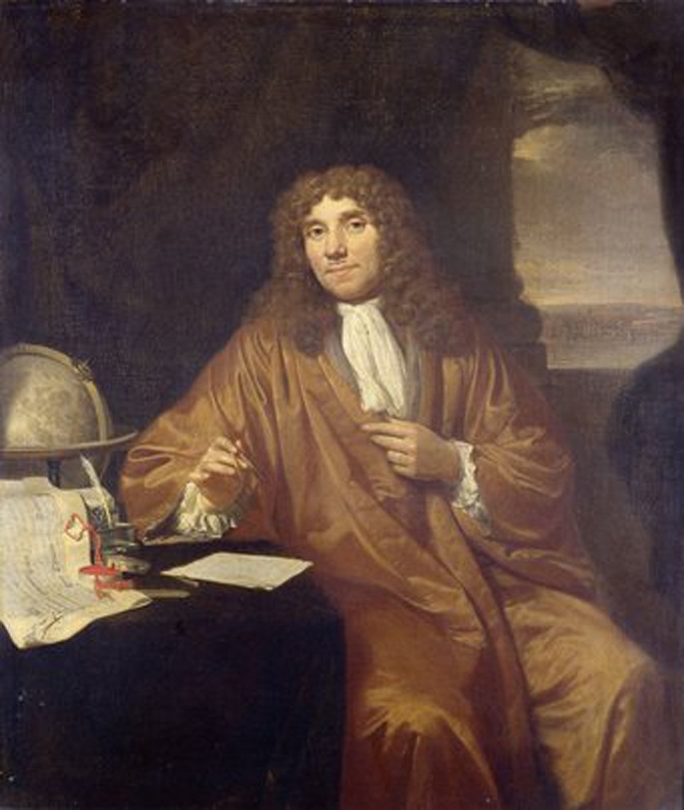 Jan Verkolje, Antoni van Leeuwenhoek, 1680–1686. Amsterdam, Rijksmuseum