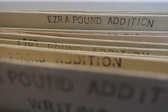 Erza Pound Archives, Addition, Beinecke Library, Yale University, New Haven, author: Eduardo Jorge de Oliveira Erza Pound Archives, Addition, Beinecke Library, Yale University, New Haven, author: Eduardo Jorge de Oliveira
