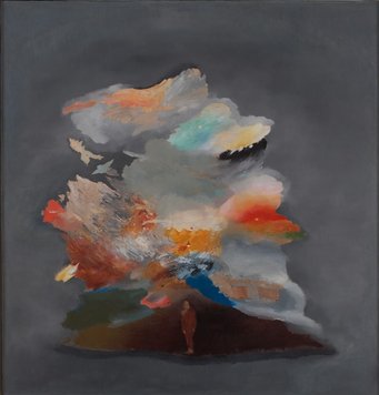 Solomon Nikritin, Man and Cloud, 1930, Thessaloniki Museum of Modern Art – Costakis Collection Solomon Nikritin, Man and Cloud, 1930, Thessaloniki Museum of Modern Art – Costakis Collection