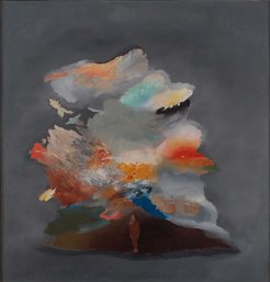 Solomon Nikritin, Man and Cloud, 1930, Thessaloniki Museum of Modern Art – Costakis Collection