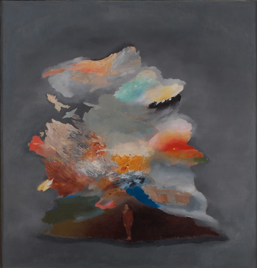 Solomon Nikritin, Man and Cloud, 1930, Thessaloniki Museum of Modern Art – Costakis Collection
