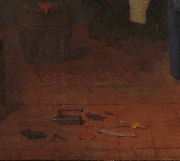 Quiringh Gerritsz van Brekelenkam, The Tailor’s Workshop (detail), 1661, Rijksmuseum, object no. SK-C-112. Source: https://www.rijksmuseum.nl/en/collection/SK-C-112 (accessed 11 January 2024)