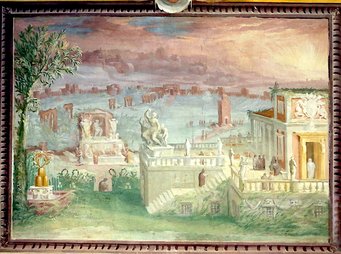 Taddeo Zuccari (1529–1566), Colle Esquilino, 1553–1560. Roma, Villa Giulia (License Creative Commons). Taddeo Zuccari (1529–1566), Colle Esquilino, 1553–1560. Roma, Villa Giulia (License Creative Commons).