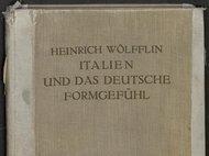 Heinrich Wölfflin’s Italien und das deutsche Formgefühl (1931)