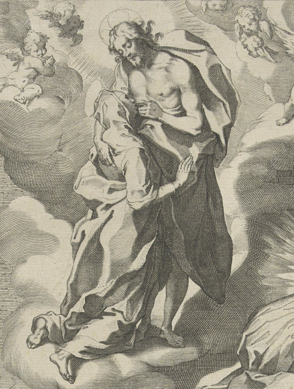 Pieter de Jode I after Francesco Vanni, Vita, mors, gesta, et miracula quedam selecta B. Catherinae Senensis, copperplate engraving on paper, 1597, Rijksmuseum, Amsterdam, Netherlands.