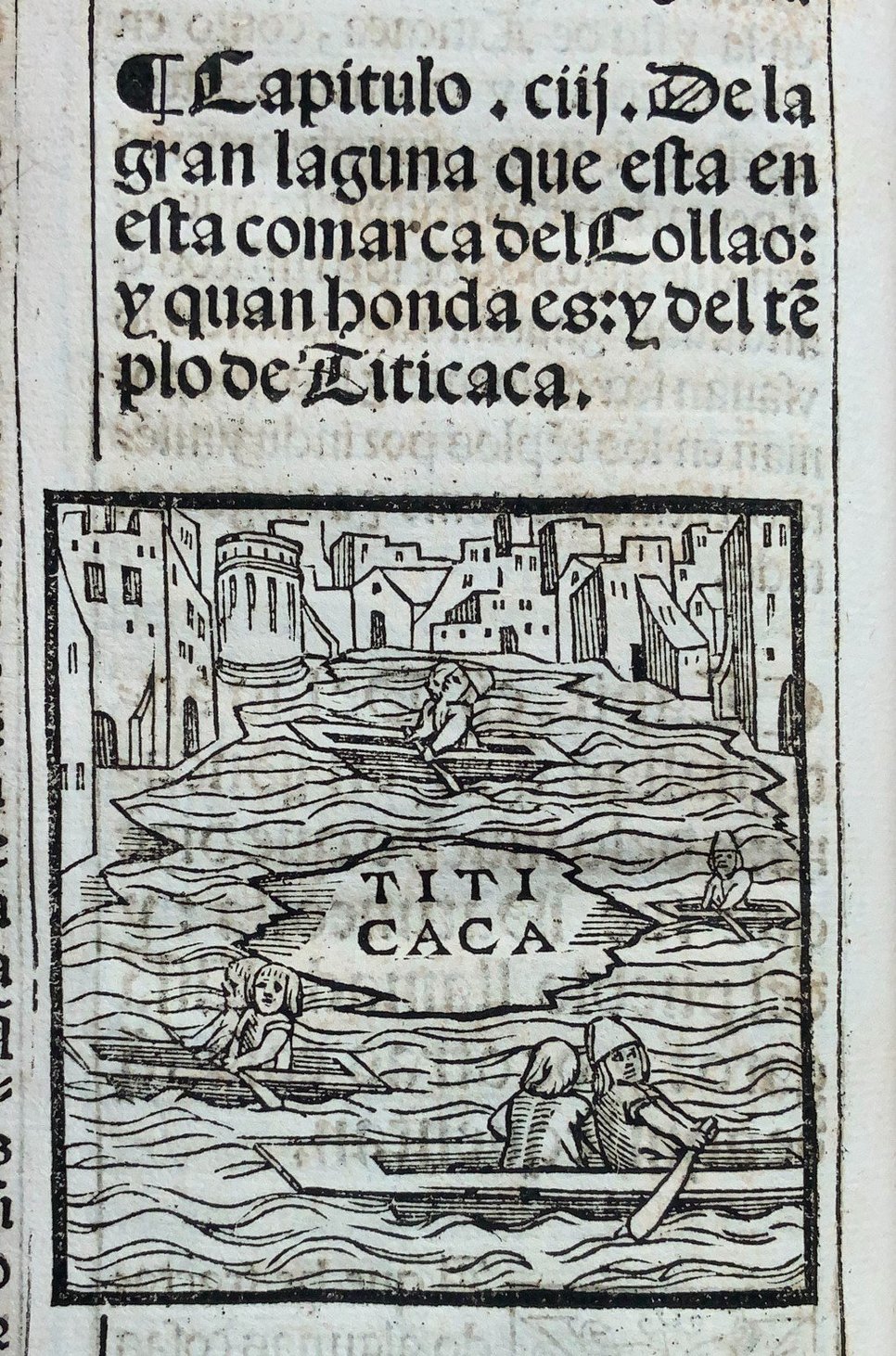 Murua, M (attr). ‘Inca Genealogy and the Myth of Pacaritamo,’ folio 19r. Historia General del Piru, Galvin Manuscript, c.1609