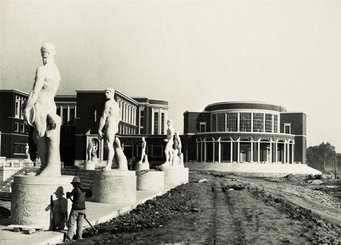 The Foro Mussolini (now Foro Italico) under construction, c. 1930, Rome, Museo Storico della Liberazione The Foro Mussolini (now Foro Italico) under construction, c. 1930, Rome, Museo Storico della Liberazione