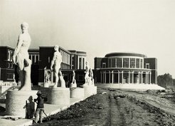 The Foro Mussolini (now Foro Italico) under construction, c. 1930, Rome, Museo Storico della Liberazione