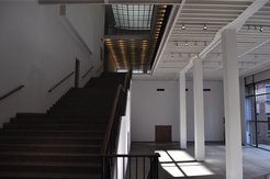 Rudolf Schwarz, The Wallraf-Richartz Museum, now the Museum of Applied Arts, 1952–1957, Cologne, view of the ground floor (author’s photo, 2018)