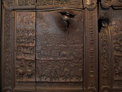 Guglielmo Monaco, Bronze door of Castelnuovo, Naples, 1465–1475. Naples, Italy. Photo: Francesca Borgo